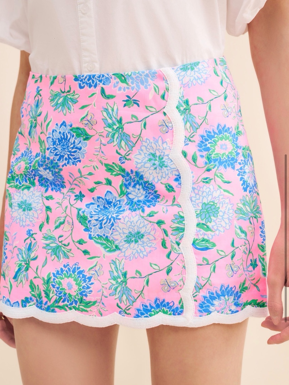 Lilly Pulitzer Michelina Cotton Mini Skort